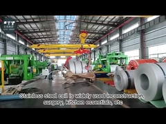 کلاف نورد تخت فولاد ضد زنگ آینه TISCO AISI SUS 430